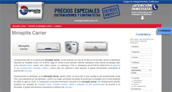 Desktop Screenshot of minisplitscarrier.com